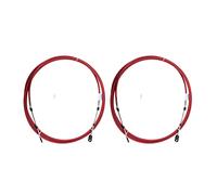 ASDGH 2pcs 11Ft Outboard Throttle Cable, for YAMAHA, Boat Shift Remote Control Marine Motor Marine-Grade Wire Harness