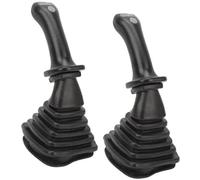 ASDGH 2Pcs Excavator Joystick Handles with Dust Cover, for Doosan DH DX150 215 225 300 37020119C Replacement Excavator Control Handle