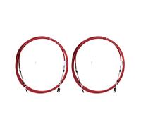 ASDGH 2Pcs Shift Throttle Cable, for YAMAHA, Outboard Boat Control Lever 11Ft Durable Stainless Steel Marine-Grade Wire Harness
