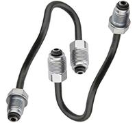 ASDGH 2X Brake Line Pipe Rear Set Replacement, for, A3, for VW, for Golf, 4120001 4120002 Rear Brake Hose