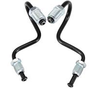 ASDGH 2X Car Rear Brake Pipes 10mm, for VW, for Golf, Mk5 Mk6, for Passat, Skoda, 1K0611763E 1K0611763F,Rear Brake Hoses, for, A3 TT RS Rear Brake Hose