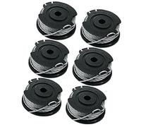 ASDGH 4/6/9 Pack Strimmer Trimmer Spool Line Cutting Line 4m, for Art 23SL 26SL, for Qualcast CLGT2425A, for Ryobi, RLT36 RLT36B RLT36C33 (6) Garden Trimmer Spool(BLACK 6)