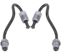 ASDGH Brake Hose, 2PCS Rear Brake Line Left and Right 1K0611763E 1K0611763F Replacement, for A3 Convertible Rear Brake Hose