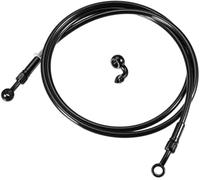 ASDGH Brake Hose Motorcycle Hydraulic Brake Line Oil Hose Pipe Fitting with Banjo Inner, for ATV Motorcycle Motocross/Durable 160cm Length / 1 Set Rear Brake Hose