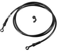 ASDGH Brake Hose Motorcycle Hydraulic Brake Line Oil Hose Pipe Fitting with Banjo Inner, for ATV Motorcycle Motocross/Durable 180cm Length / 1 Set Rear Brake Hose