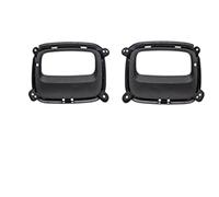 ASDGH Car Front Bumper Fog Light Frame, for Kia, for Sorento, 2014 2015 Foglights Trim Grille Hood Fog Lamp Cover Shade 865241u510 Fog Light Trim Frame(BLACK Left and Right)