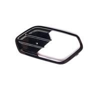 ASDGH Car Front Bumper Fog Light Grill Chrome Front Fog Light Trim Cover, for Ford, Escape Kuga 2017-2019 Fog Light Frame Cover Trim Fog Light Trim Frame(BLACK Only 1 Right)