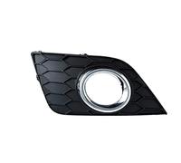 ASDGH Car Front Bumper Headlight Fog Light Cover Grille Left/Right Halogen Fog Lamp Bezel Frame, for NISSAN, Sentra 2016 2017 Fog Light Trim Frame(BLACK Black)