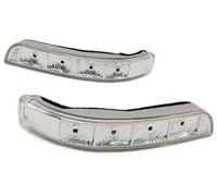 ASDGH Car LED Side Mirror Turn Signal Lamp Wing Door Rearview Light Repeater, for Kia, for Sorento, XM 2009-2014(Only Car Wing Mirror Indicator Light(BLACK Left and Right)