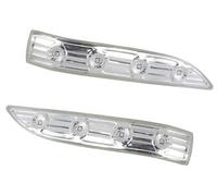 ASDGH For Hyundai, for Tucson IX35 2009-2015 Side Mirror Signal Light Blinker Rearview Indicator LED Repeater(Only 1 Car Wing Mirror Indicator Light(BLACK Left and Right)
