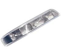 ASDGH For Kia, for Sorento, XM 2009 2010 2011 2012 2013 2014 Car Rearview Side Mirror Turn Signal 4 LED Indicator Light Repeater(left Car Wing Mirror Indicator Light(BLACK Right)