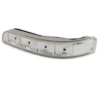 ASDGH For Kia, for Sorento, XM 2009-2014 Car LED Side Mirror Turn Signal Lamp Wing Door Rearview Light Repeater(Only right side Car Wing Mirror Indicator Light(BLACK Only Left Side)