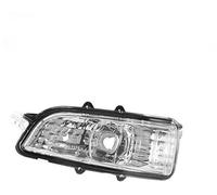 ASDGH For VOLVO, S80 S80L S40 S60 C70 C30 Car Rearview Side Mirror Turn Signal Lamp Indicator Without Bulb 31111090(left Car Wing Mirror Indicator Light(BLACK Left)