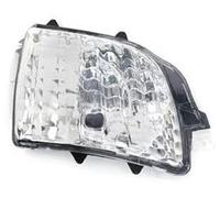 ASDGH For VOLVO, XC70 XC90 2007-2014 Rearview Wing Door Side Mirror Turn Signal Light Indicator Lamp Cover No Bulb(1pc Car Wing Mirror Indicator Light(BLACK 1pc Right)