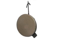 ASDGH For Yeti 2014 2015 2016 2017 2018 Front Bumper Tow Hook Cover Cap Bumper Tow Hook Eye Cover(A)