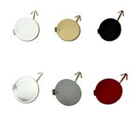 ASDGH Front Bumper Tow Hook Eye Cover Cap, for Hyundai, SONATA YF 2010 2011 2012 2013 Bumper Tow Hook Eye Cover(1 PCS Grey)