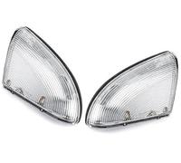 ASDGH LED Side Mirror Turn Signal Light Rearview Lamp 68064949AA, for DODGE, for Ram 1500 2009-2018 2500 2010-2018(Right Car Wing Mirror Indicator Light(BLACK Left and Right)