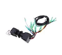 ASDGH Marine Boat Outboard Motor Engine Ignition Switch And Keys Black Boat Ignition Switch