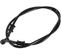 ASDGH Oil Hose Pipe Motorcycle Braided Steel Brake Clutch Oil Pipe Gas Fuel Line PVC Hose Tube, Motorbike Braided Brake Oil Llines, for Bikes Enduro Motocross Street Bikes Black Rear Brake Hose