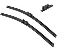 ASDGH Quality Car Wiper Blade, for Maserati, Ghibli 26"+18" 2014-2017 Front Window Washer Windscreen Windshield Wipers Blades Accessories Perfect, for windshields (Color : Yellow 2618, Si Rear Windscr