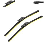 ASDGH Quality Car Wiper Blade， for Subaru， for ester， 26"+17" 2018-2021 Front Window Washer Windscreen Windshield Wipers Blades Perfect， for windshields (Color : Type B 2617， Size : LEFT WH Rear Winds
