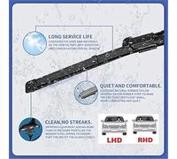 ASDGH Quality, for BMW, 3 Series F30 F31 F34 GT 2012-2018 Car Wiper Blades Brushes Windshield Windscreen Accessories Washer 335i 328i 320d 340i Perfect, for windshields Rear Windscreen Wiper(BLACK Tou