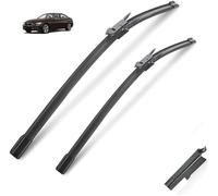 ASDGH Quality， for BMW， 3 Series F30 F31 F34 GT 2012-2018 Car Wiper Blades Brushes Windshield Windscreen Accessories Washer 335i 328i 320d 340i Perfect， for windshields Rear Windscreen Wiper(BLACK Tou