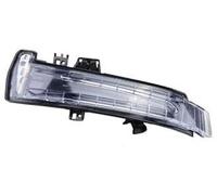 ASDGH Rearview Mirror Lamp Indicator Light Assembly, for Mercedes-Benz, CLA GLA GLK CLS Class W204 W176 W212 Rhyming Turn Signal Complete Wing Car Wing Mirror Indicator Light(BLACK Signal Light Left)