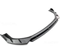 ASDGH Splitter Front Bumper Lip Black Skirts Accessories, for Omoda 5 E5 C5 Air Splitter Car Body Kit Spoiler 2022-2024 Lip Splitter(Carbon Paint) Car Front Splitter(BLACK Matt Black)