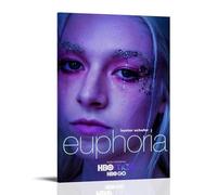 ASDGHIAWEUWQ Euphoria Poster Modern, Retro Art Aesthetics Canvas Painting Art Poster Cover Wall 16x24inch(40x60cm) Frame-style