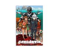 ASDGHIAWEUWQ Gargantia on The Verdurous Planet Poster Modern, Retro Art Aesthetics Canvas Painting Art Poster Cover Wall 16x24inch(40x60cm) Unframe-style