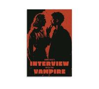 ASDGHIAWEUWQ Interview with The Vampire Poster Modern, Retro Art Aesthetics Canvas Painting Art Poster Cover Wall 16x24inch(40x60cm) Unframe-style