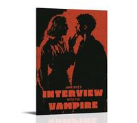 ASDGHIAWEUWQ Interview with The Vampire Poster Modern, Retro Art Aesthetics Canvas Painting Art Poster Cover Wall 08x12inch(20x30cm) Frame-style