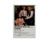 ASDGHIAWEUWQ Interview with The Vampire Poster Modern, Retro Art Aesthetics Canvas Painting Art Poster Cover Wall 20x30inch(50x75cm) Unframe-style