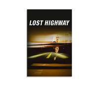 ASDGHIAWEUWQ Lost Highway Poster Modern, Retro Art Aesthetics Canvas Painting Art Poster Cover Wall 16x24inch(40x60cm) Unframe-style