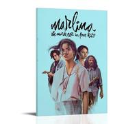 ASDGHIAWEUWQ Marlina The Murderer in Four Acts Poster Modern, Retro Art Aesthetics Canvas Painting Art Poster Cover Wall 16x24inch(40x60cm) Frame-style