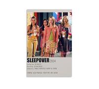 ASDGHIAWEUWQ Sleepover Poster Modern, Retro Art Aesthetics Canvas Painting Art Poster Cover Wall 12x18inch(30x45cm) Unframe-style
