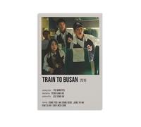 ASDGHIAWEUWQ Train to Busan Poster Modern, Retro Art Aesthetics Canvas Painting Art Poster Cover Wall 08x12inch(20x30cm) Unframe-style