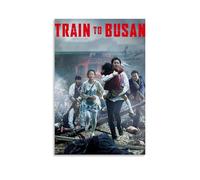 ASDGHIAWEUWQ Train to Busan Poster Modern, Retro Art Aesthetics Canvas Painting Art Poster Cover Wall 08x12inch(20x30cm) Unframe-style