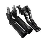 ASDGHJF Motorcycle Adjustable Brake Levers for Ducati for Monster M600 M 600 1994-2001 2000 1995 Motorcycle Adjustable Brake Clutch Handlebar Handle Bar Ends Grips Caps Levers(3)