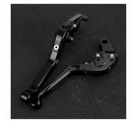 ASDGHJF Motorcycle Adjustable Brake Levers for Ducati for Monster M600 M 600 1994-2001 2000 1995 Motorcycle Adjustable Brake Clutch Handlebar Handle Bar Ends Grips Caps Levers(Black)