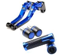 ASDGHJF Motorcycle Adjustable Brake Levers for Suzuki GSF600 for Bandit 600 1995-2004 Motorcycle Brake Clutch Lever 22MM Handlebar Hand Grips Ends(SKU-18)