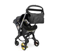 Hoodababy Essentials Diaper Bag Compatible with the doona Carseat/Stroller, Black