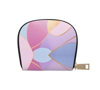 ASDJHFABKY Wave Pattern Wallet Abstract Card Pack Cute Leather Bag Amusement Park Goers - Fast Pass and Payment Cards 9X11CM