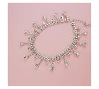 ASDJKL Pet Products Diamond Pet Collar Cat Necklace Cute Love Pendant Dog Cat Collar Pet Accessories for Puppies Bling Crystal Kitty Necklace Pet Products(B,L 30-37cm)