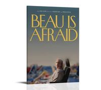 ASDJWAUEYWEH Beau Is Afraid Poster Canvas Decor Wall Art Posters Vintage Art Esthetic Decoration for Living Room Bed Room 20x30inch(50x75cm) Frame-style