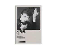 ASDJWAUEYWEH David Bowie Poster Canvas Decor Wall Art Posters Vintage Art Esthetic Decoration for Living Room Bed Room 12x18inch(30x45cm) Unframe-style