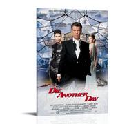 ASDJWAUEYWEH Die Another Day Poster Canvas Decor Wall Art Posters Vintage Art Esthetic Decoration for Living Room Bed Room 20x30inch(50x75cm) Frame-style