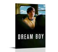 ASDJWAUEYWEH Dream Boy Poster Canvas Decor Wall Art Posters Vintage Art Esthetic Decoration for Living Room Bed Room 08x12inch(20x30cm) Frame-style