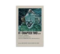 ASDJWAUEYWEH It Chapter Two Poster Canvas Decor Wall Art Posters Vintage Art Esthetic Decoration for Living Room Bed Room 12x18inch(30x45cm) Unframe-style